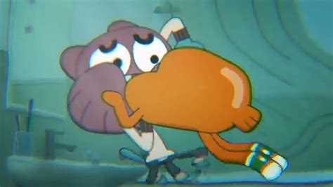 Darwin Kisses Gumball Youtube