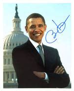 Hake S Barack Obama Signed Photo