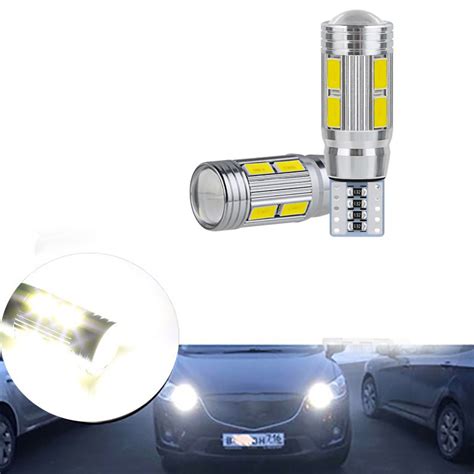 Ready Stock COD10PCS W5W T10 12V 6000K 5630 10 SMD Car LED Bulb