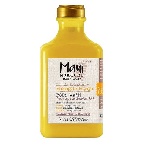 Maui Moisture Pineapple Papaya Body Wash 195 Fl Oz Maui Moisture