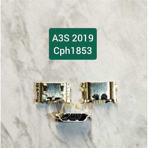 Jual Konektor Cas Aja A3s 2019 Oppo Connector Usb Ces Charger Only Cph1853 Shopee Indonesia