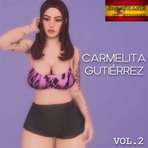 AGUSTINE Carmelita Gutiérrez The Sims 4 Sims LoversLab