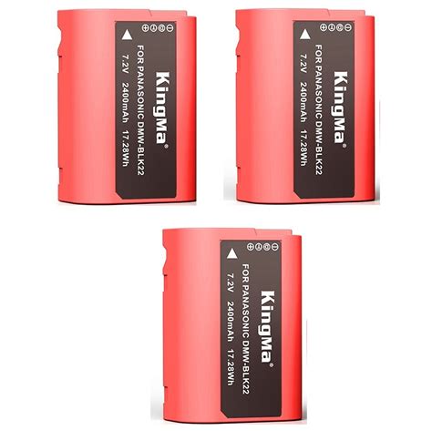 Kingma Pcs Dmw Blk Lithium Ion Battery Pack V Mah