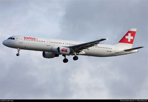 Aircraft Photo Of Hb Iod Airbus A321 111 Swiss International Air