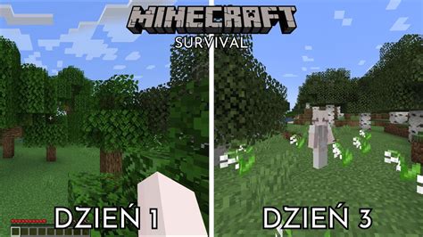 Pierwsze Prawie 3 Dni Czyli Survival W Minecraft 1 YouTube