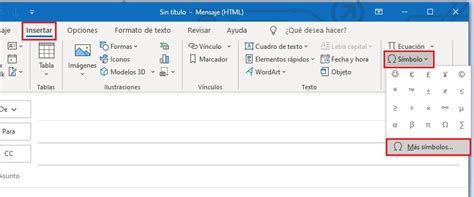 Cómo insertar emoticonos en Outlook CCM