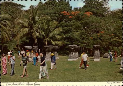 Latte Stone Park Agana, Guam South Pacific