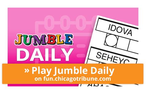 Play Jumble Daily online