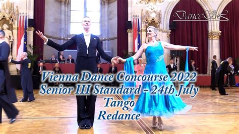 Vienna Dance Concourse Senior Iii Standard Tango Wdsf Redance