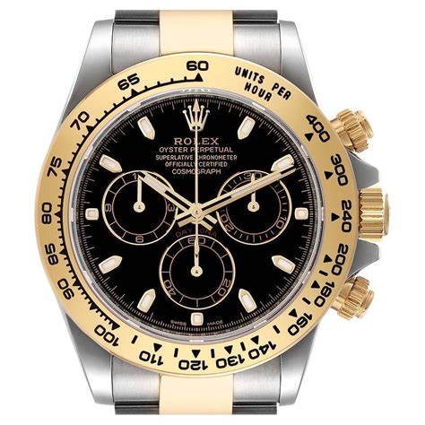 Rolex Cosmograph Daytona Steel Yellow Gold Mens Watch Box Card