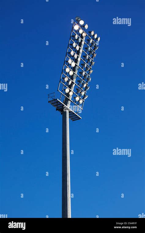 stadium lights  res stock photography  images alamy