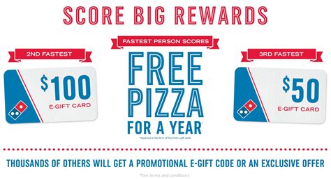 Free Domino S Pizza Gift Cards Vonbeau