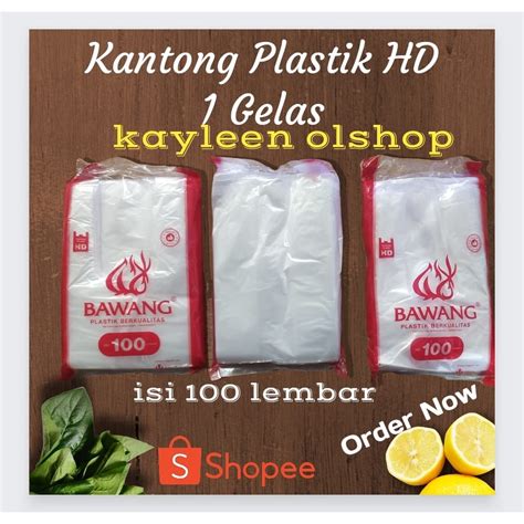 Jual Kantong Plastik Kresek Tenteng Cup Pop Ice Gelas Juice Gelas Teh 1