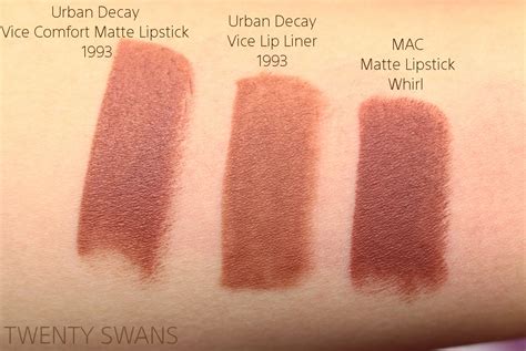 Review Urban Decay Comfort Matte Vice Lipstick And Lipliner In