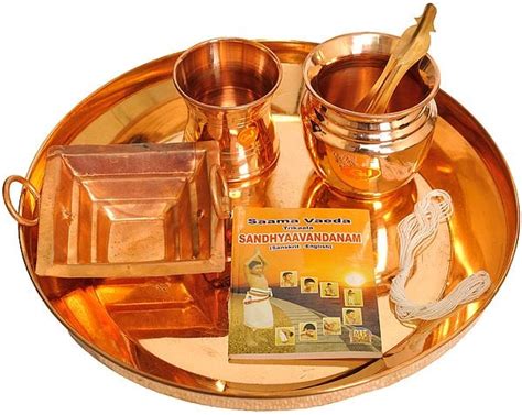 Samveda Sandhyavandanam Set with Book | Exotic India Art