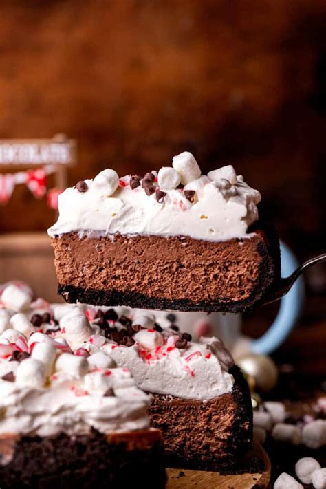 Hot Chocolate Cheesecake Stephanie S Sweet Treats
