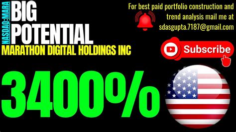 MARATHON DIGITAL HOLDINGS INC BIG POTENTIAL MARA STOCK NEWS YouTube