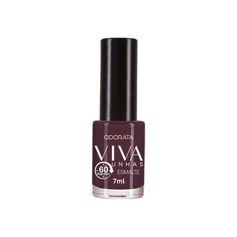 Esmalte 60 Segundos Noite Quente 7 ml Viva Unhas Odorata Cosméticos