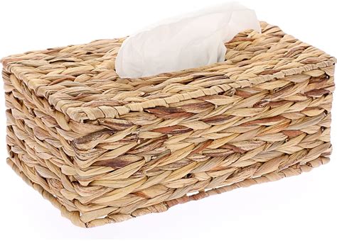 Amazon Sumnacon Tissue Box Cover Water Hyacinth Tissue Box