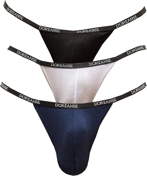 Doreanse G String Herren String Tanga Micro Modal Soft Unterwäsche Mens