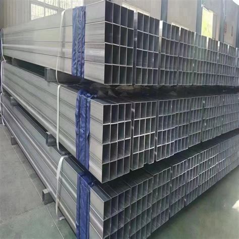 En10219 Rhs Shs Mild Steel Hollow Section Galvanized Square Pipe Rectangular Welded Steel Tube