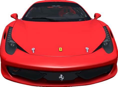 Red Ferrari Front Look Png Image Download Png Images Download Red