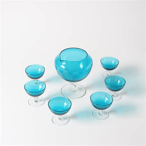 Glass Decanter Set From Scandinavia