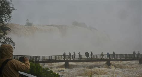 Cataratas Do Igua U Alcan Am Segunda Maior Vaz O Da Hist Ria O