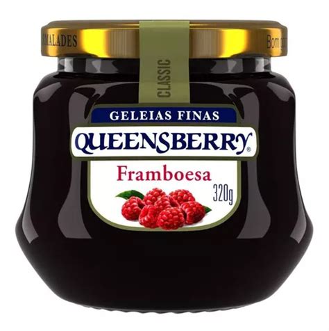 Geleia Framboesa Queensberry Classic Vidro 320g MercadoLivre