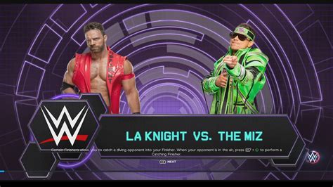 Wwe K La Knight Vs The Miz Payback Youtube