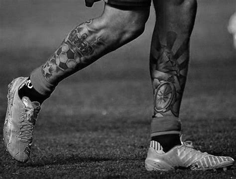 90 Soccer Tattoos For Men - Sporting Ink Design Ideas