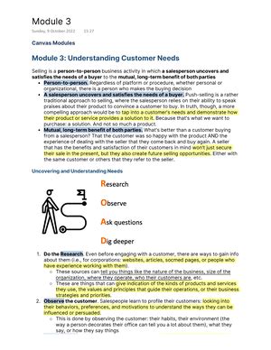 MKTG119 Module 2 Lecture Notes SEP 12 Lecture Module 2 Engaging And