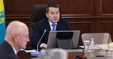 Kazakh Pm Orders To Work Out Specific Algorithm Of Actions In Case Of