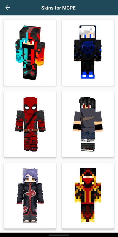 Ninja Skins For Minecraft Pe Android 版 下载