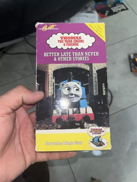 THOMAS THE TANK Engine Better Late Than Never VHS 1991 RINGO STARR Used