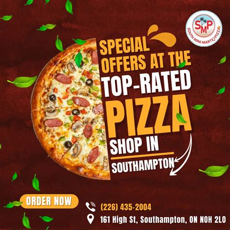 Special Offers At The Top Rated Pizza Shop In Southampton