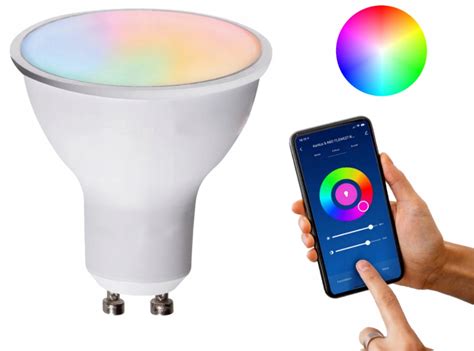 Kanlux Inteligentna Ar Wka Led Wifi Rgb Reflektor Gu W Smart Life