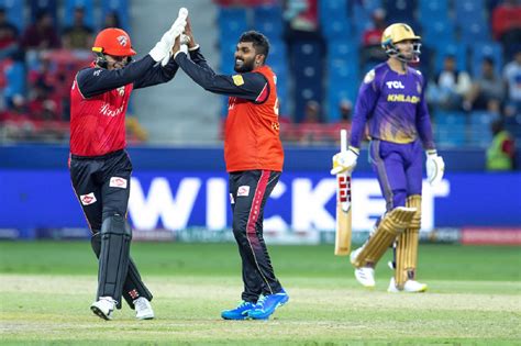 Wanindu Hasaranga Celebrates A Wicket ESPNcricinfo