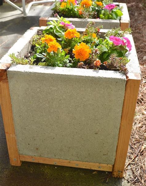 Make A Paver Planter Diy Plant Boxes With A Modern Look Are Easy And