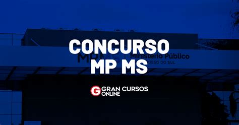 Concurso MP MS Promotor Divulgado O Resultado Da Prova Escrita Ad