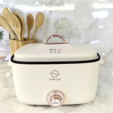 Jual KELS MULTI COOKER 2 5L MOSHI Hot Pot Listrik Informa Kels Panci Shabu Suki Shopee