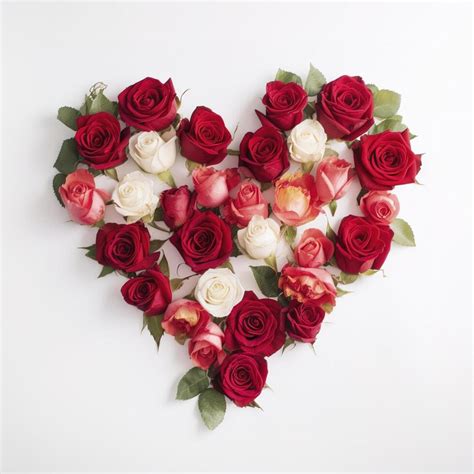 Red Roses Heart Shape, 25523874 Stock Photo at Vecteezy