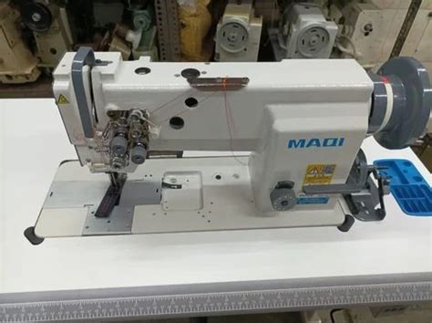 MAQI LS H4420 Double Needle Unison Feed Lockstitch Sewing Machine For