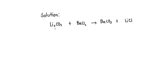 Solved Select The Precipitate That Forms When The Following Aqueous