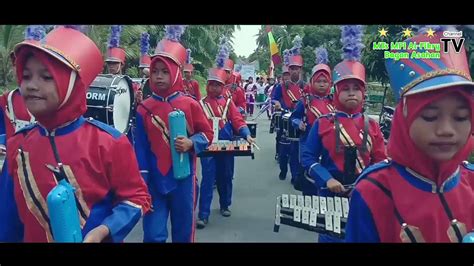 Sambut Pawai Taaruf Drum Band Gita Ceria Al Fikry Bagan Asahan