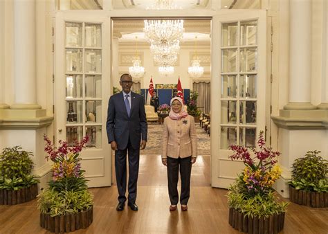 Perezida Kagame Yagiranye Ibiganiro Na Mugenzi We Wa Singapore KT