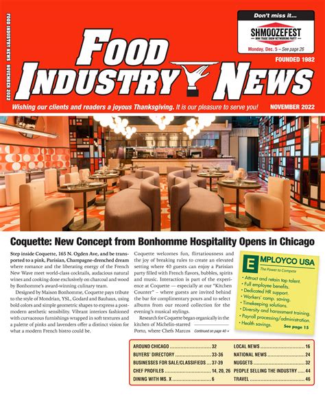 Food Industry News November 2022 By Foodindustrynews Issuu