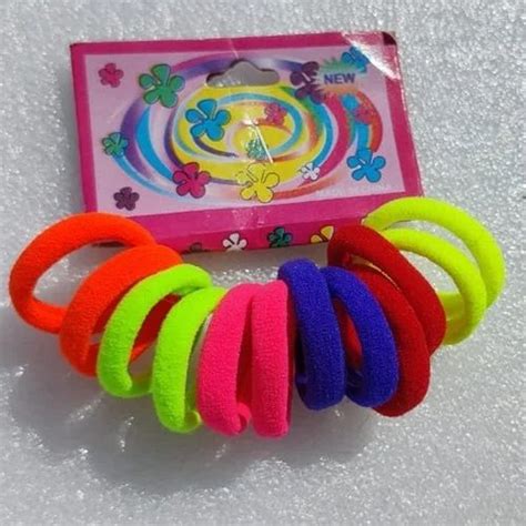 2inch Nylon Hair Rubber Band At Rs 51pack Hair Rubber Band In