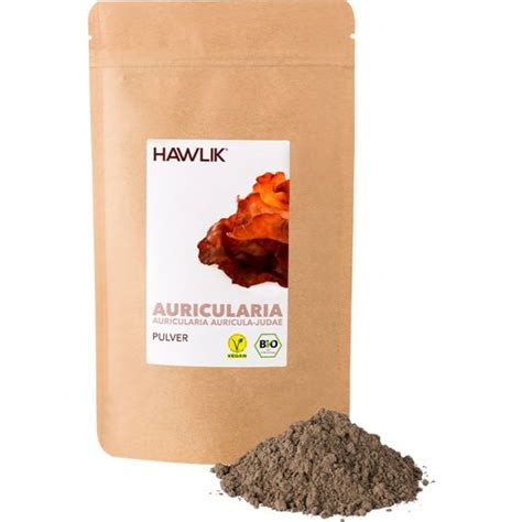 Auricularia In Polvere Bio 100 G Hawlik VitalAbo Shop Online Italia