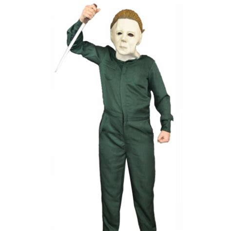 Morris Costumes MATTTI109 Halloween Michael Myers Child Coveralls ...